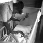 Grace Noel & baby, Ron.