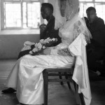 The wedding ceremony.