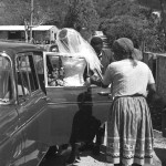 Going to the reception.