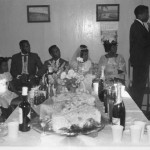 The reception at Top Hill Rest House.